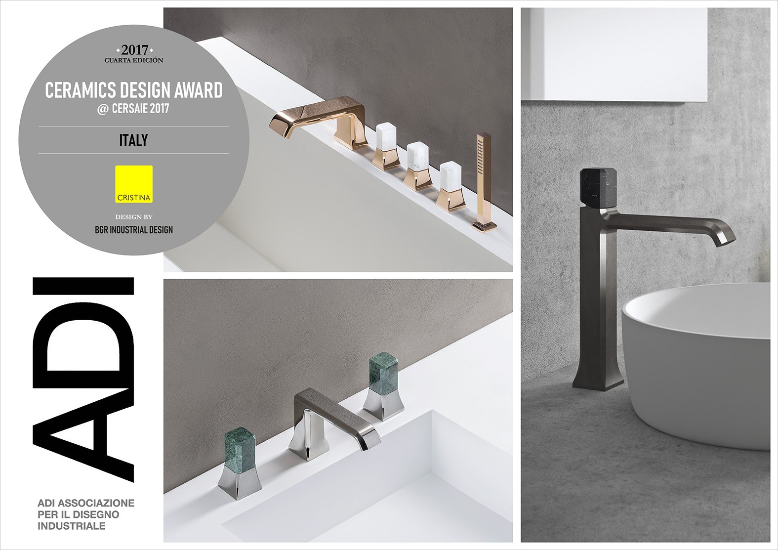 Premio ADI Ceramics & Bathroom Design Award, Cersaie 2017